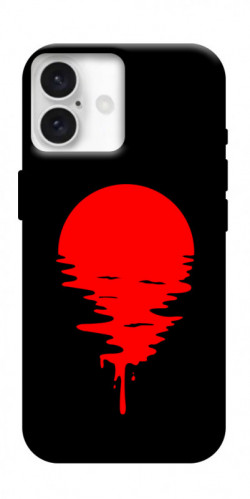 Чехол itsPrint Red Moon для Apple iPhone 16 (6.1")