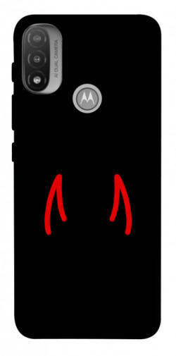 Чохол itsPrint Red horns для Motorola Moto E20