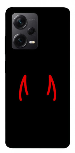 Чохол itsPrint Red horns для Xiaomi Redmi Note 12 Pro+ 5G