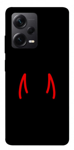 Чохол itsPrint Red horns для Xiaomi Poco X5 Pro 5G