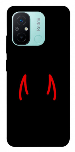 Чехол itsPrint Red horns для Xiaomi Redmi 12C