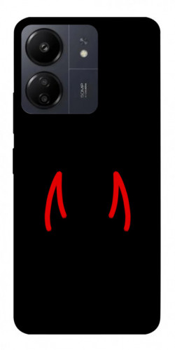 Чехол itsPrint Red horns для Xiaomi Redmi 13C
