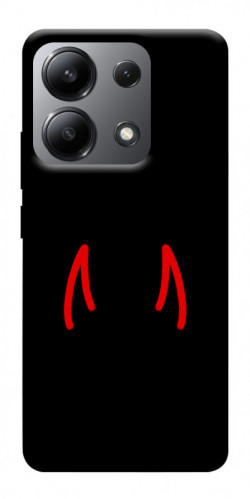 Чохол itsPrint Red horns для Xiaomi Redmi Note 13 4G
