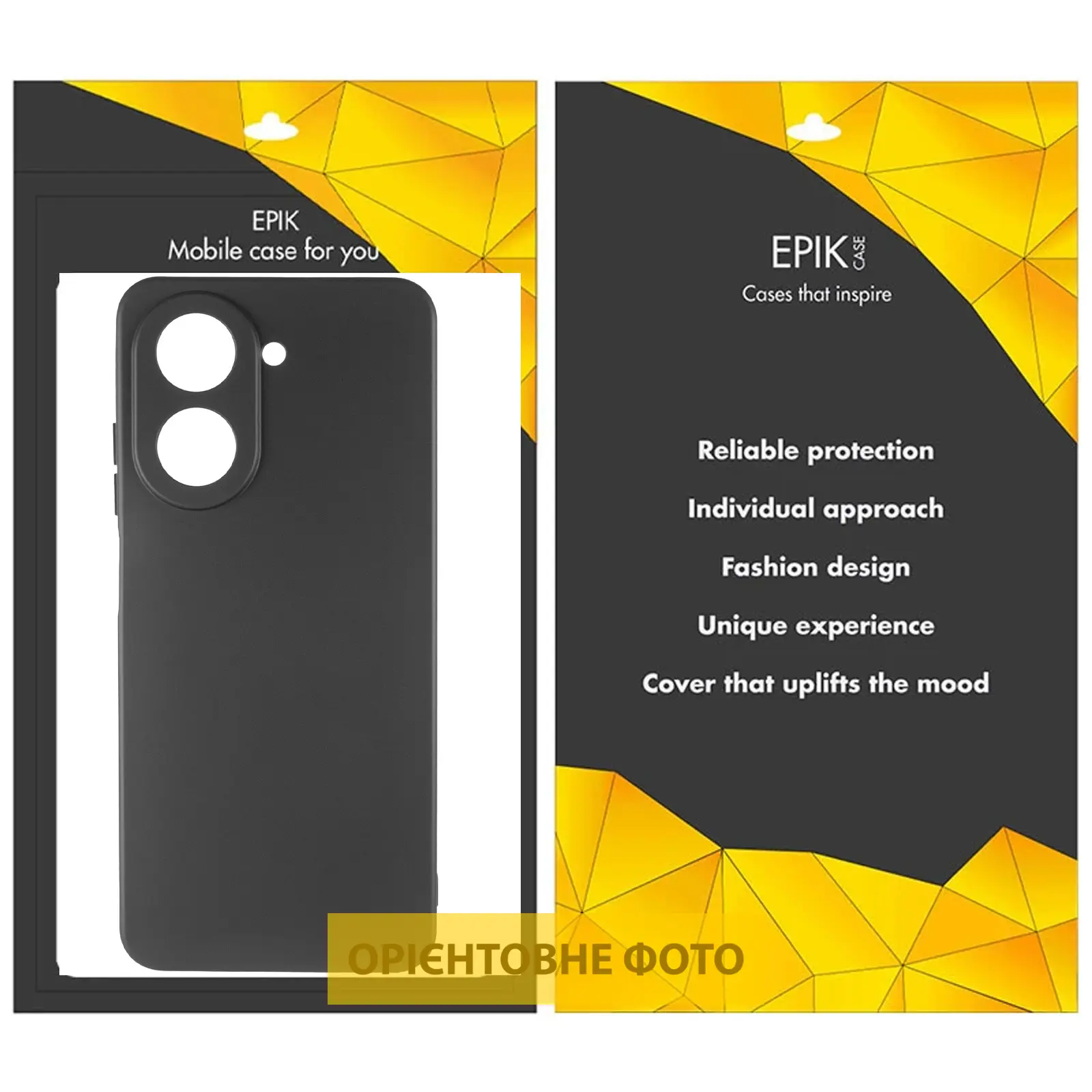 Чехол TPU Epik Black Full Camera для Infinix Hot 60 Pro+, Черный 1, TPU, купить оптом с доставкой