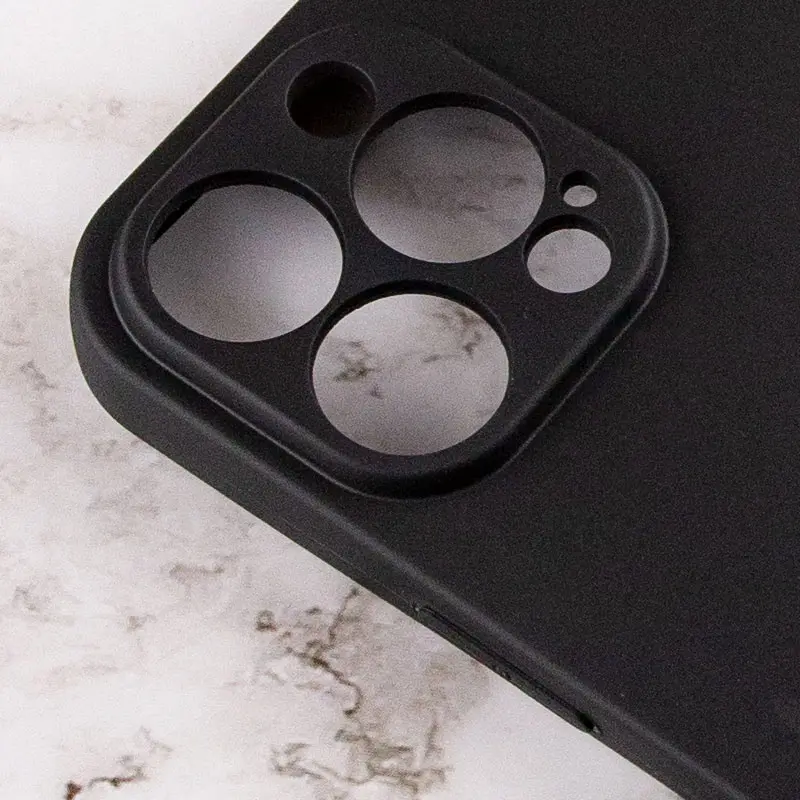 Чехол TPU Epik Black Full Camera для Apple iPhone 13 Pro (6.1"), Черный 2, TPU, купить оптом с доставкой
