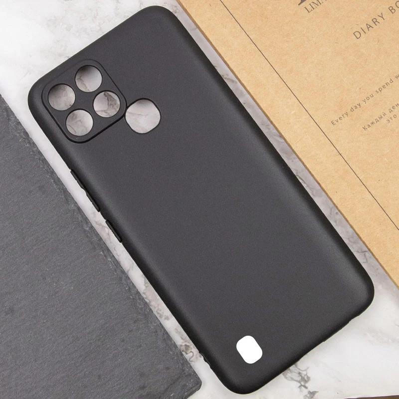 Чехол TPU Epik Black Full Camera для Realme C21, Черный 2, TPU, купить оптом с доставкой