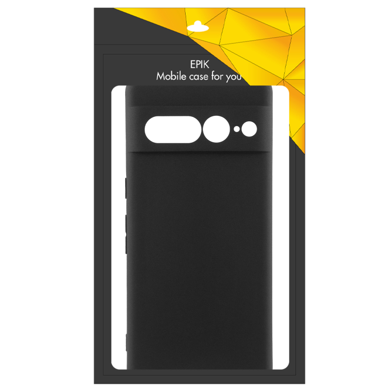 Чехол TPU Epik Black Full Camera для Google Pixel 7 Pro, Черный 3, TPU, купить оптом с доставкой