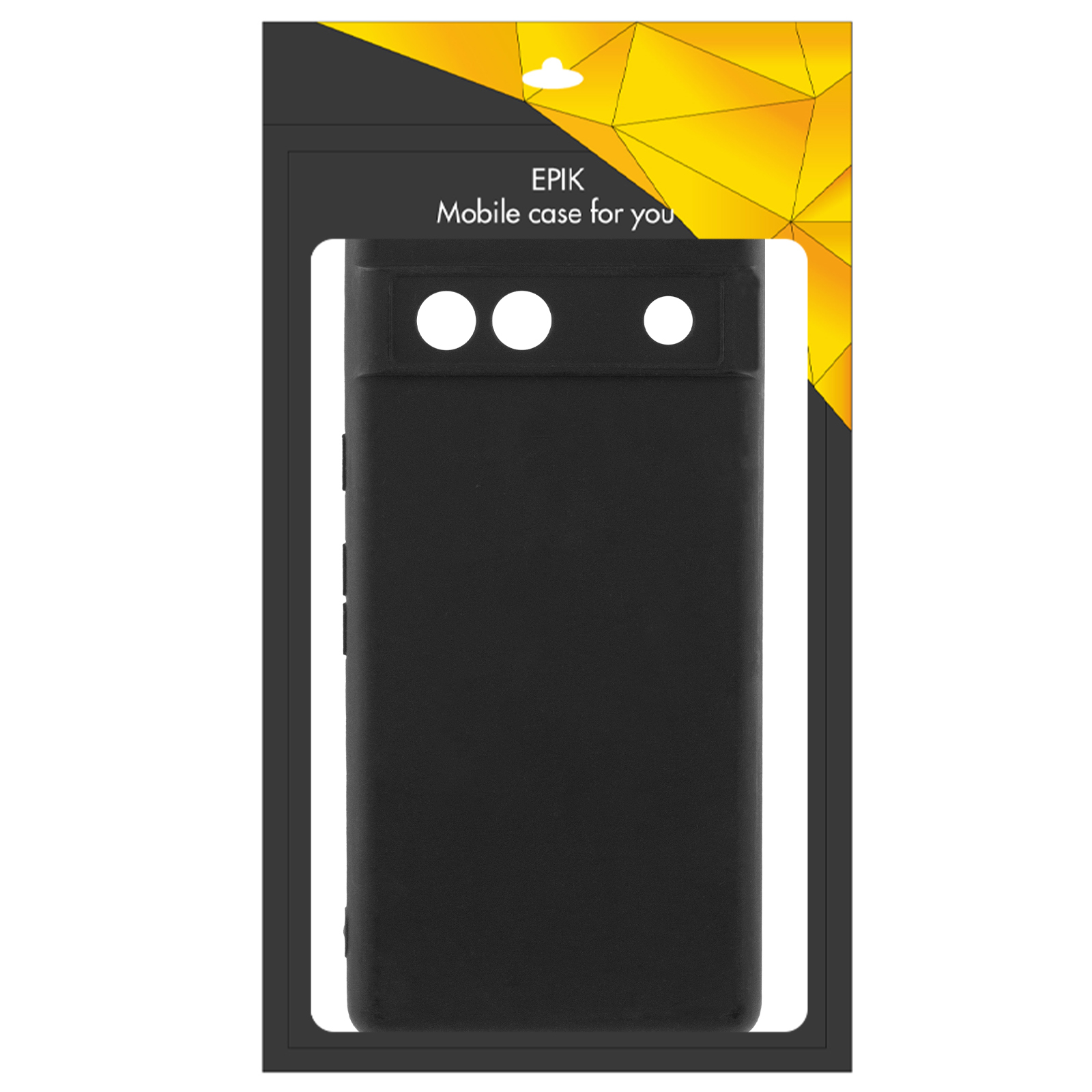 Чехол TPU Epik Black Full Camera для Google Pixel 7a, Черный 3, TPU, купить оптом с доставкой