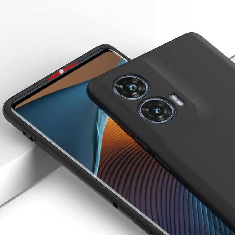 Чехол TPU Epik Black Full Camera для Motorola Edge 50 Fusion, Черный 2, TPU, купить оптом с доставкой
