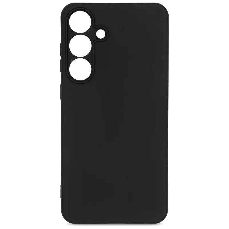 Чехол TPU Epik Black Full Camera для Samsung Galaxy S25+ / S24+, Черный, TPU, купить оптом с доставкой