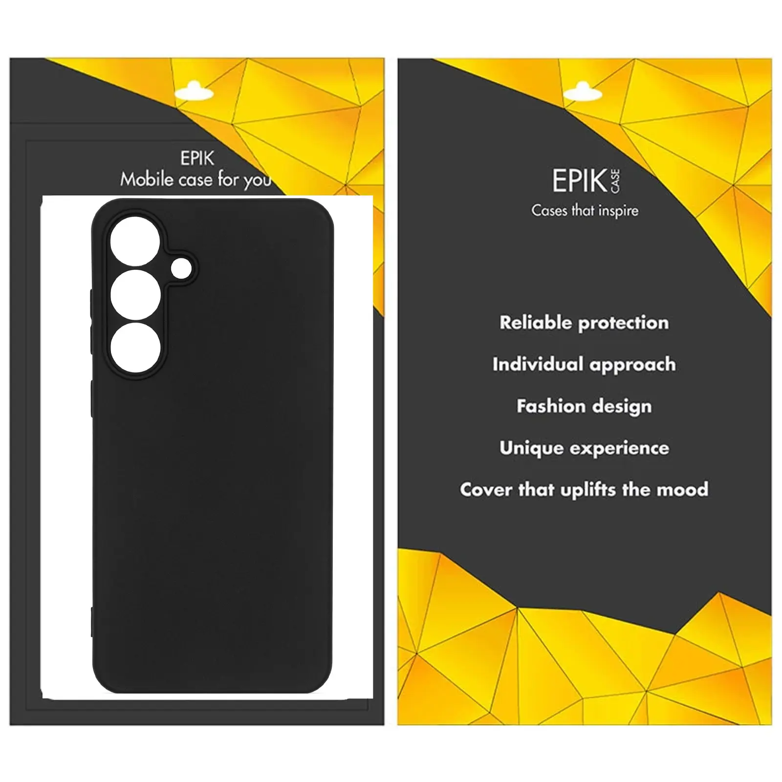 Чехол TPU Epik Black Full Camera для Samsung Galaxy S25+ / S24+, Черный 1, TPU, купить оптом с доставкой
