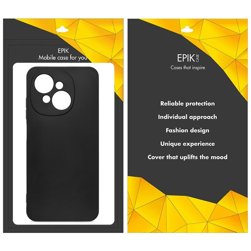 Чехол TPU Epik Black Full Camera для TECNO Spark Go 1 | С полной защитой камеры на картинке №2