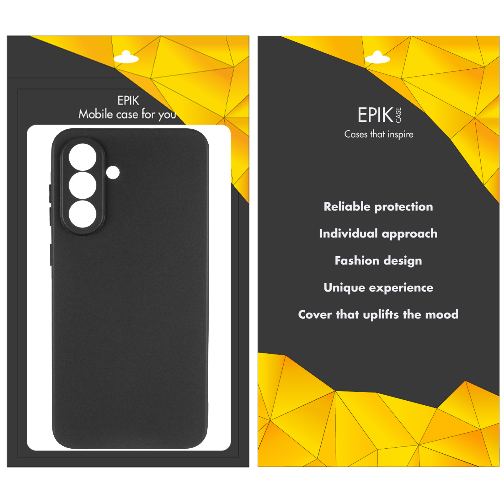 Чехол TPU Epik Black Full Camera для Samsung Galaxy A56 5G, Черный 1, TPU, купить оптом с доставкой