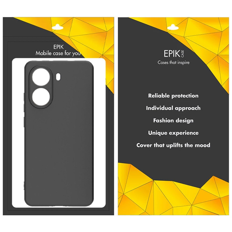Чохол TPU Epik Black Full Camera для Xiaomi Poco X7 Pro | З повним захистом камери Фотографія №4 Чохол TPU Epik Black Full Camera для Xiaomi Poco X7 Pro | З повним захистом камери на малюнкі №4