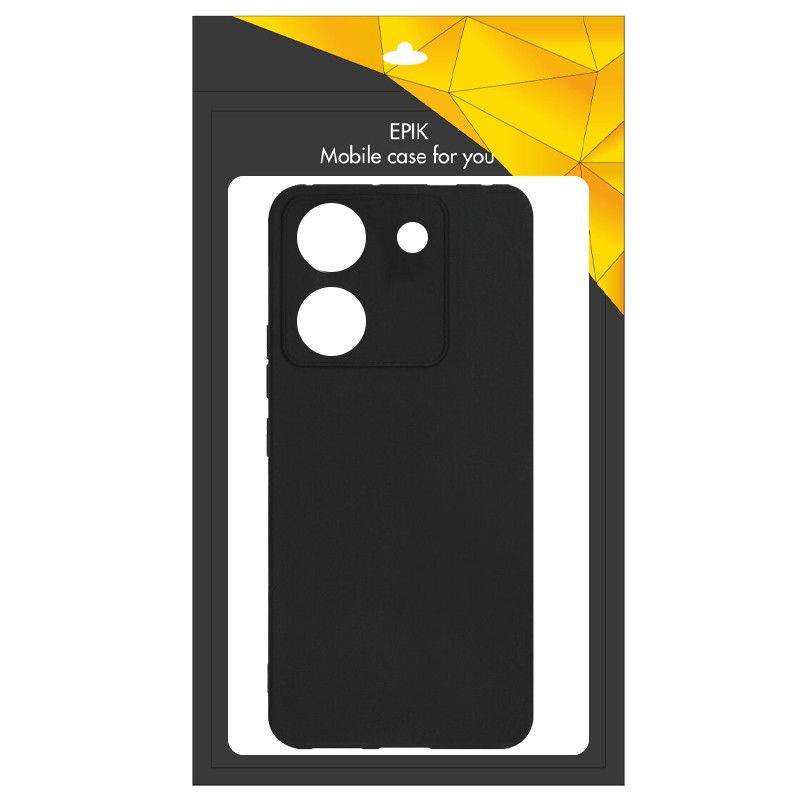 Чехол TPU Epik Black Full Camera для Xiaomi Poco M7 Pro 5G | С полной защитой камеры на картинке №2