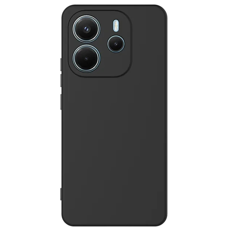 Чехол TPU Epik Black Full Camera для Xiaomi Redmi Note 14 4G (Europe version), Черный, TPU, купить оптом с доставкой