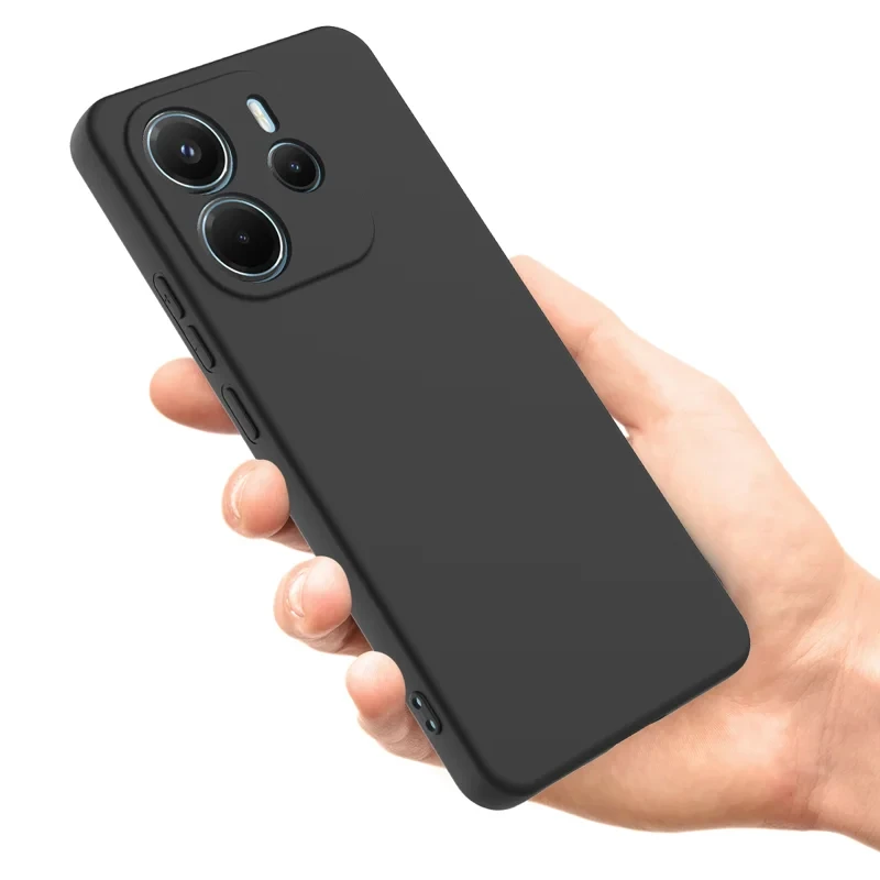 Чехол TPU Epik Black Full Camera для Xiaomi Redmi Note 14 4G (Europe version), Черный 1, TPU, купить оптом с доставкой