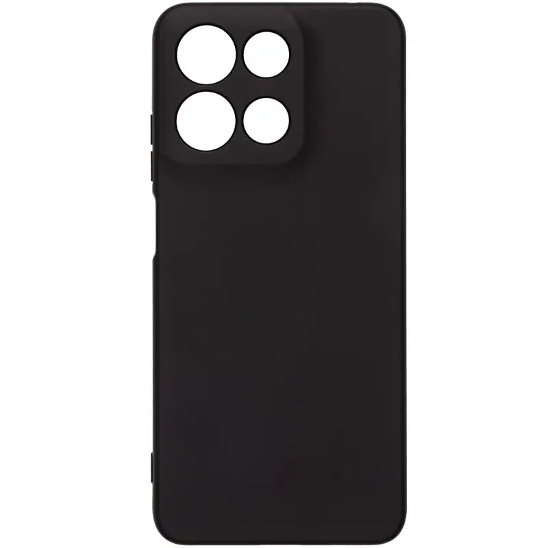 Чехол TPU Epik Black Full Camera для TECNO Spark 30 Pro (KL7), Черный, TPU, купить оптом с доставкой