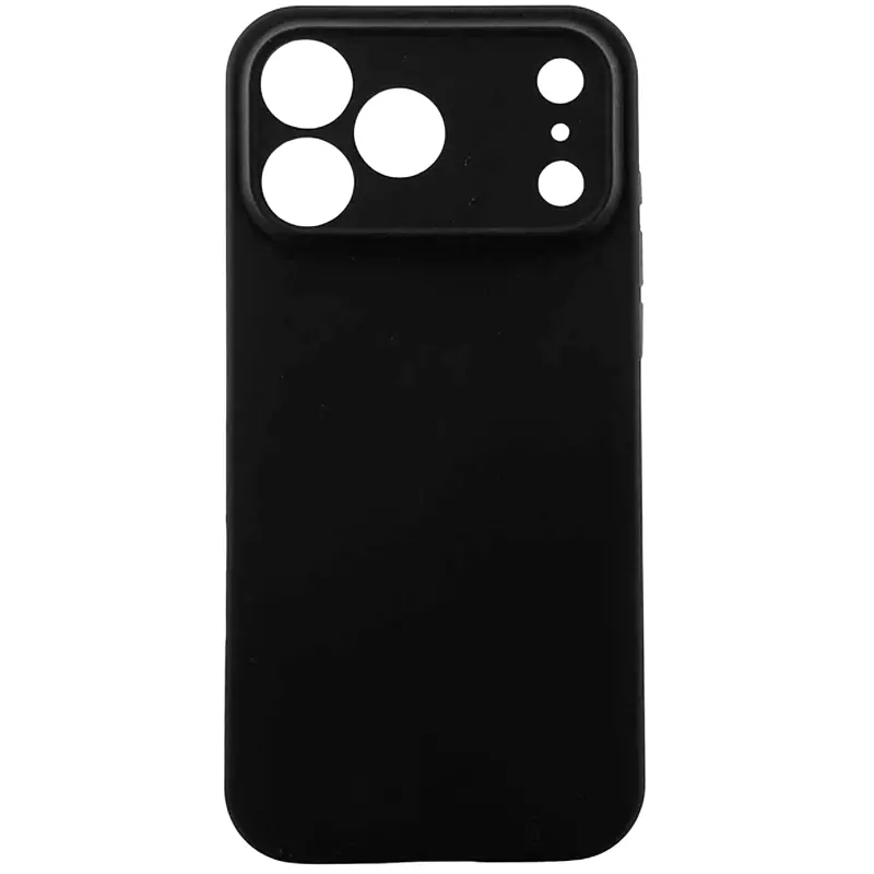 Чехол TPU Epik Black Full Camera для Apple iPhone 17 Pro (6.3"), TPU, купить оптом с доставкой