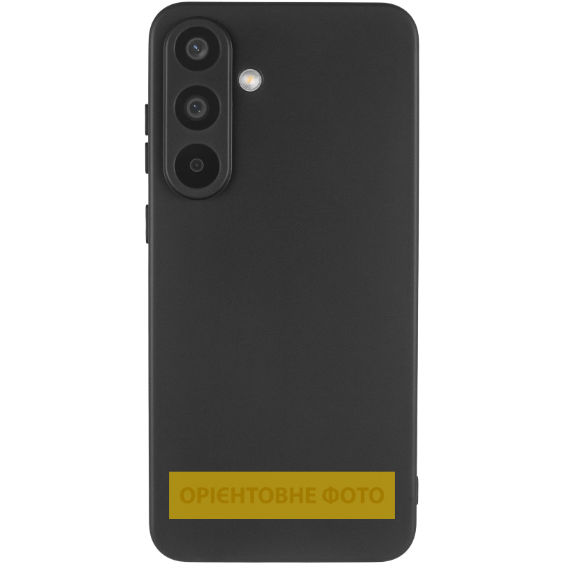 Чехол TPU Epik Black Full Camera для Samsung Galaxy S25 FE, Черный 2, TPU, купить оптом с доставкой