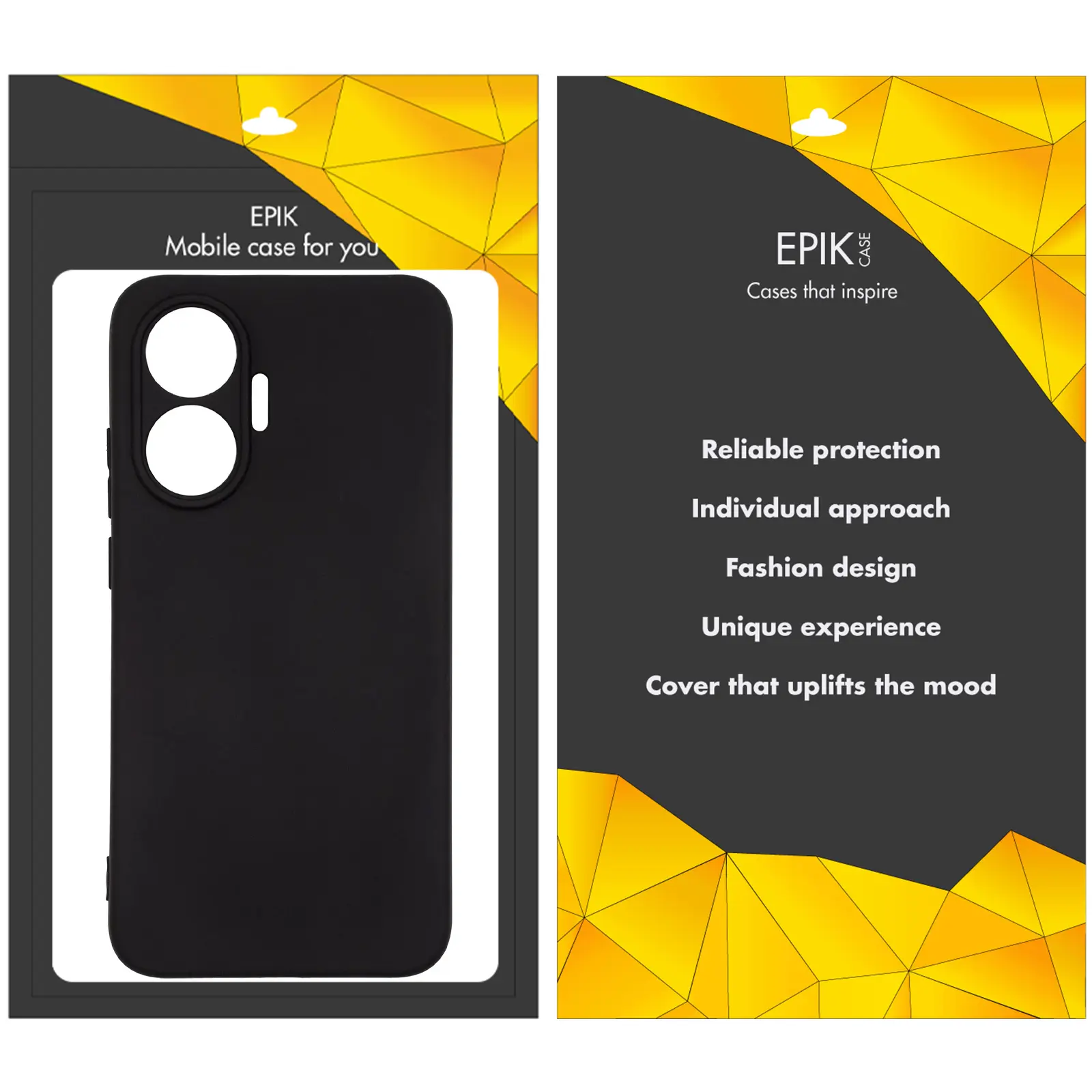 Чехол TPU Epik Black Full Camera для Xiaomi Poco F7, Черный 1, TPU, купить оптом с доставкой