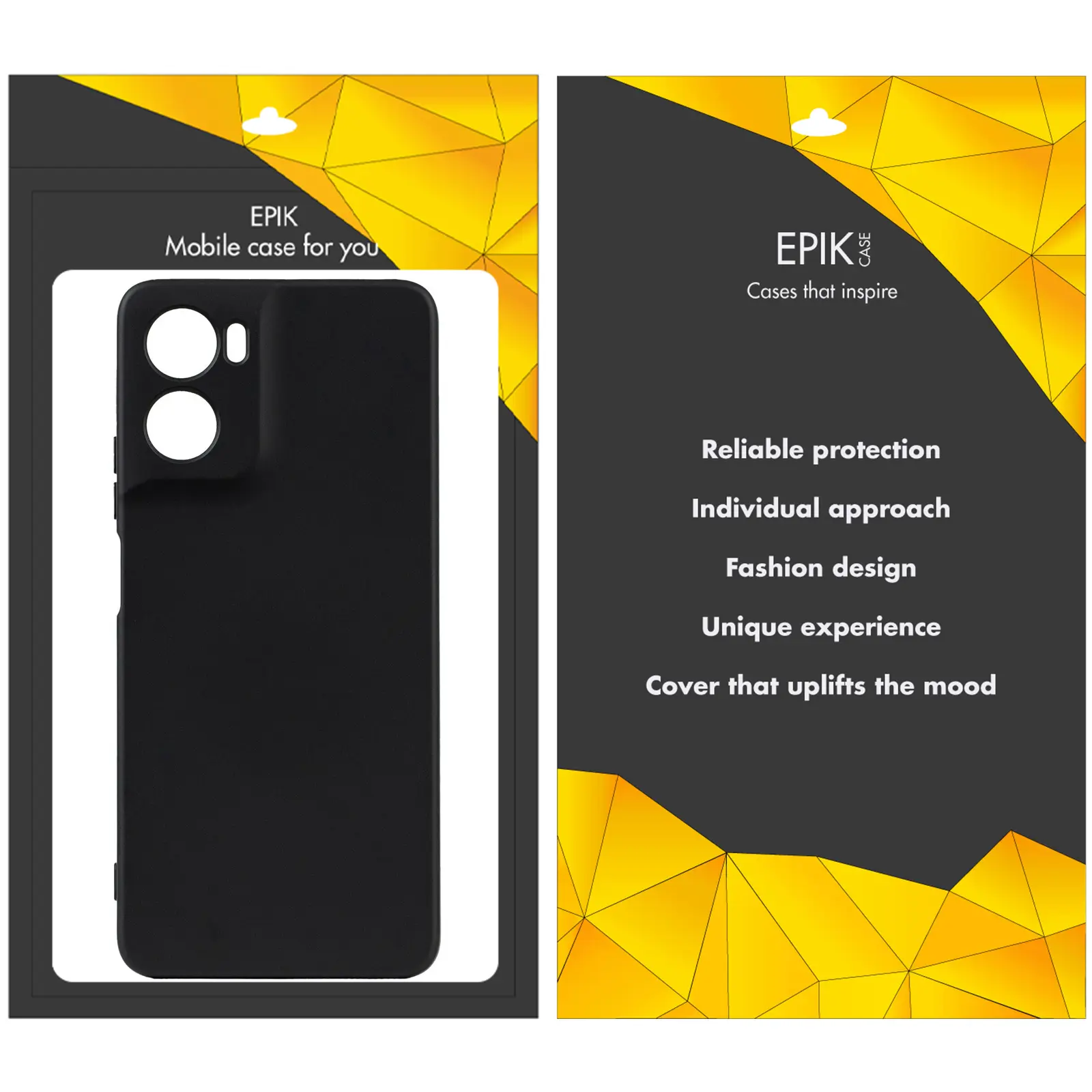 Чохол TPU Epik Black Full Camera для Motorola Moto G06, Чорний 1, TPU, купити оптом з доставкою
