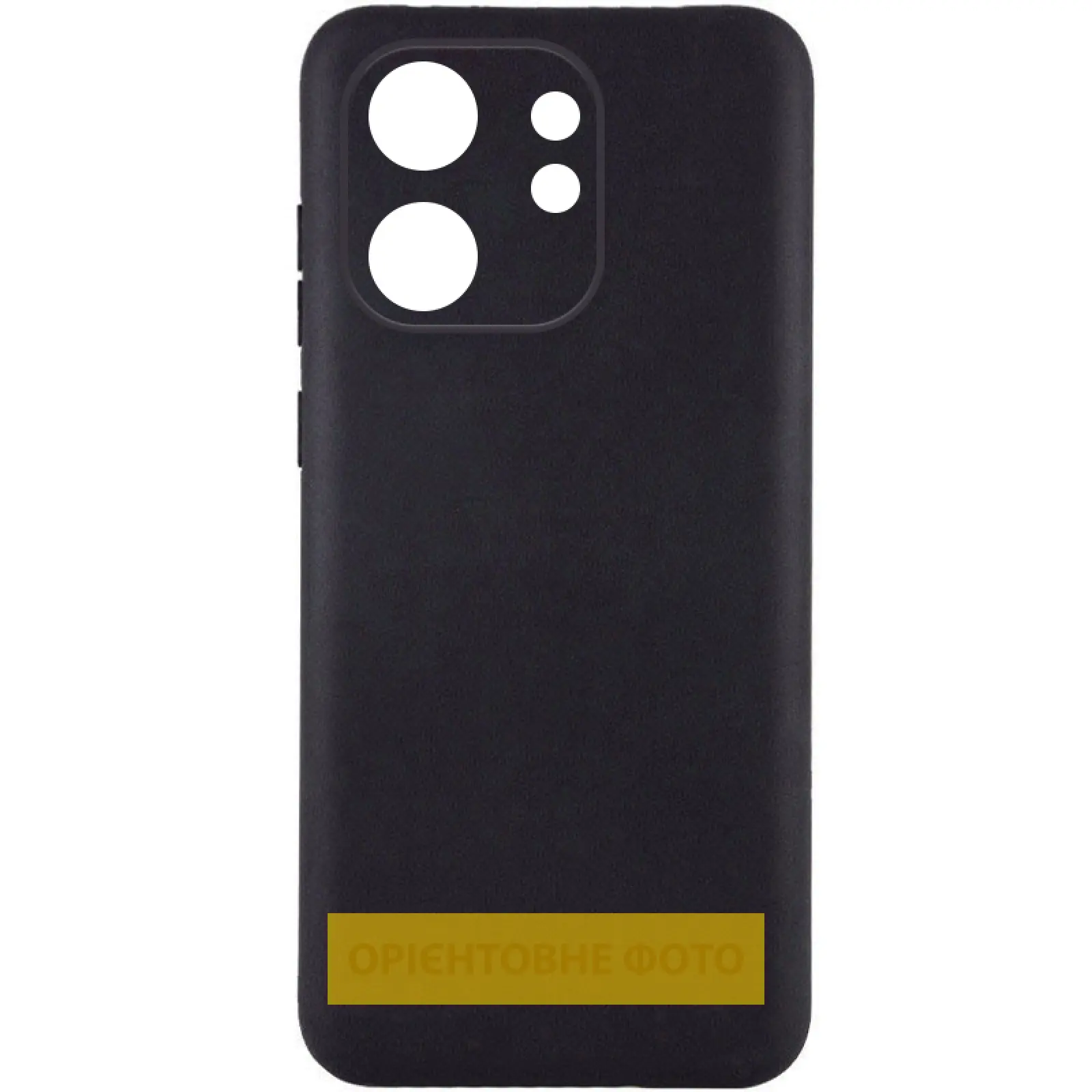 Чехол TPU Epik Black Full Camera для TECNO Spark 40C, Черный, TPU, купить оптом с доставкой