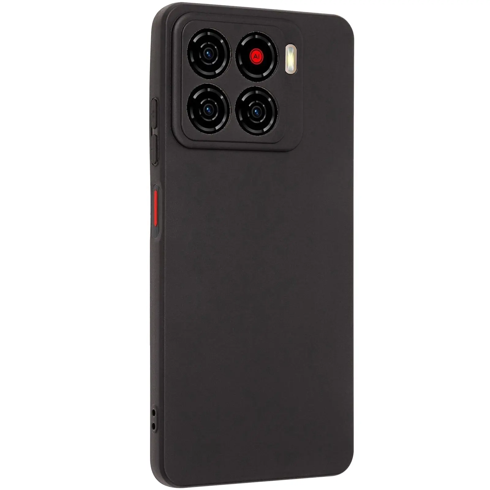 Чехол TPU Epik Black Full Camera для ZTE Blade A56, Черный, TPU, купить оптом с доставкой