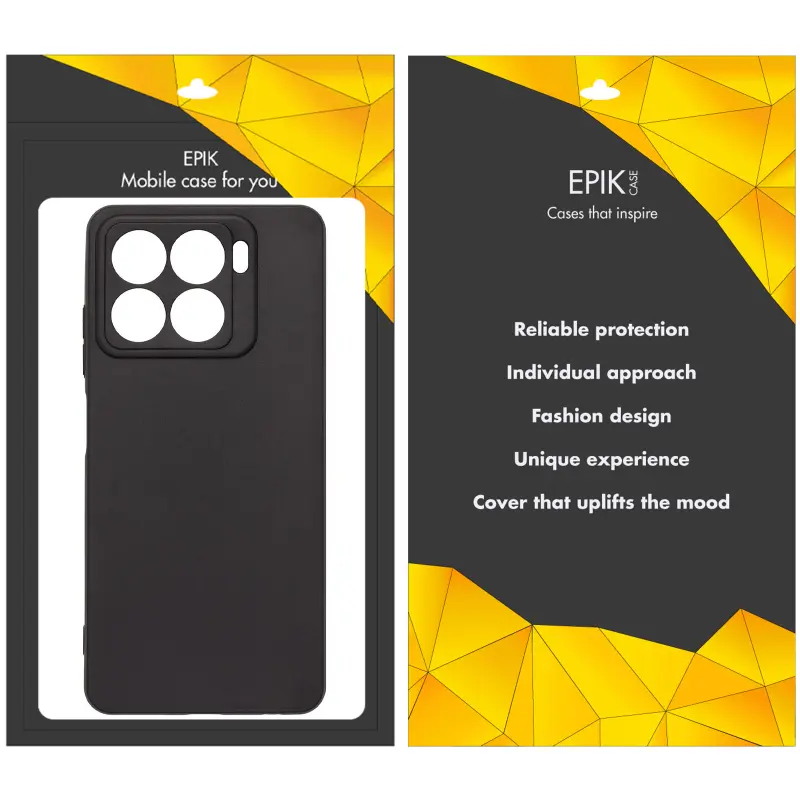 Чехол TPU Epik Black Full Camera для ZTE Blade A56, Черный 2, TPU, купить оптом с доставкой