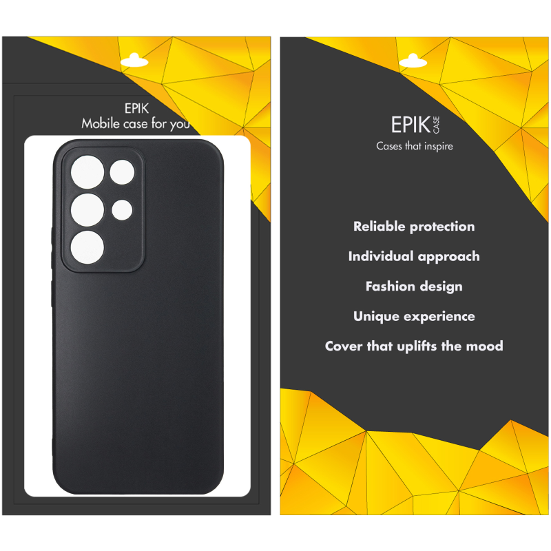 Чохол TPU Epik Black Full Camera для Realme C85, Чорний 2, TPU, купити оптом з доставкою