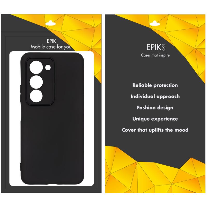Чехол TPU Epik Black Full Camera для Xiaomi Redmi Note 15 4G/5G (EU) | С полной защитой камеры на картинке №2