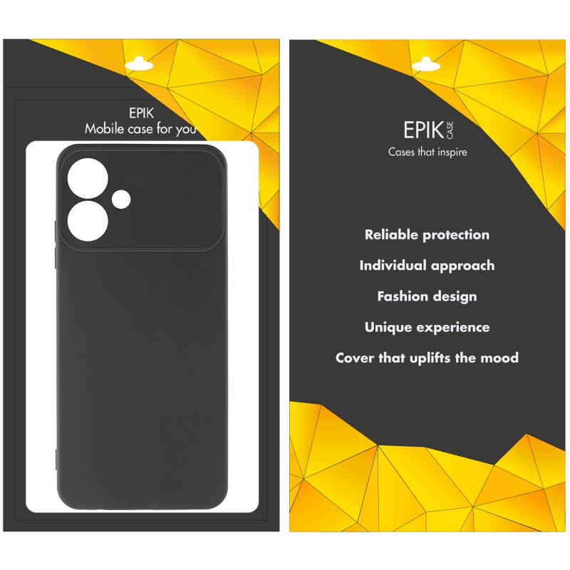 Чохол TPU Epik Black Full Camera для Samsung Galaxy S26 Edge | З повним захистом камери на малюнкі №2