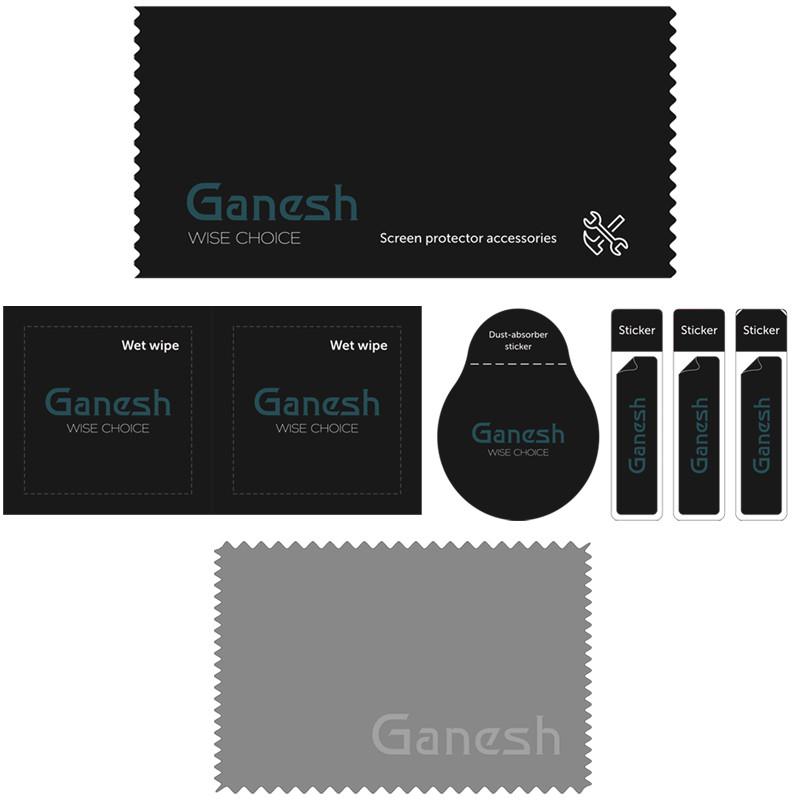 Захисне скло Ganesh (Full Cover) для Apple iPhone 12 Pro / 12 (6.1")