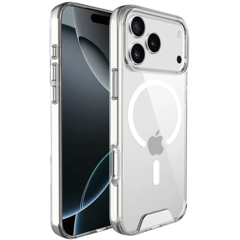 Чехол TPU Space Case with Magnetic Fit для Apple iPhone 17 Pro Max (6.9"), TPU, купить оптом с доставкой