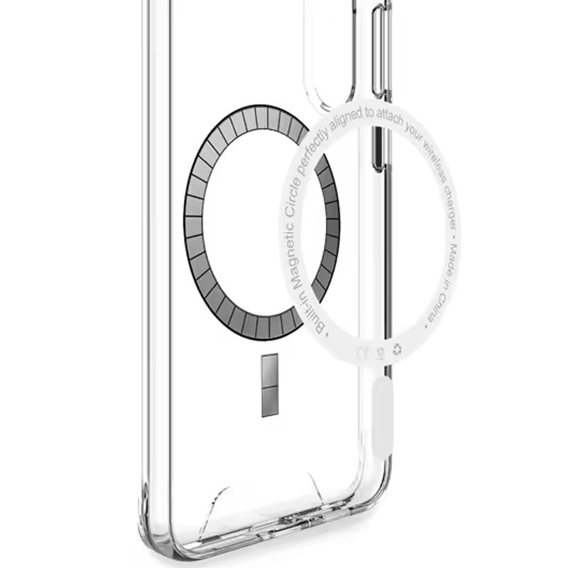 Кришталево прозорий чохол Space Case with MagSafe для Samsung Galaxy A27 | TPU+PC на малюнкі №2