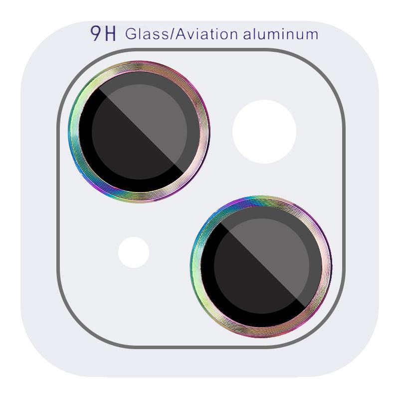 Захисне скло Metal Classic на камеру (у упак.) для Apple iPhone 14 (6.1) / 14 Plus (6.7) на малюнкі №1