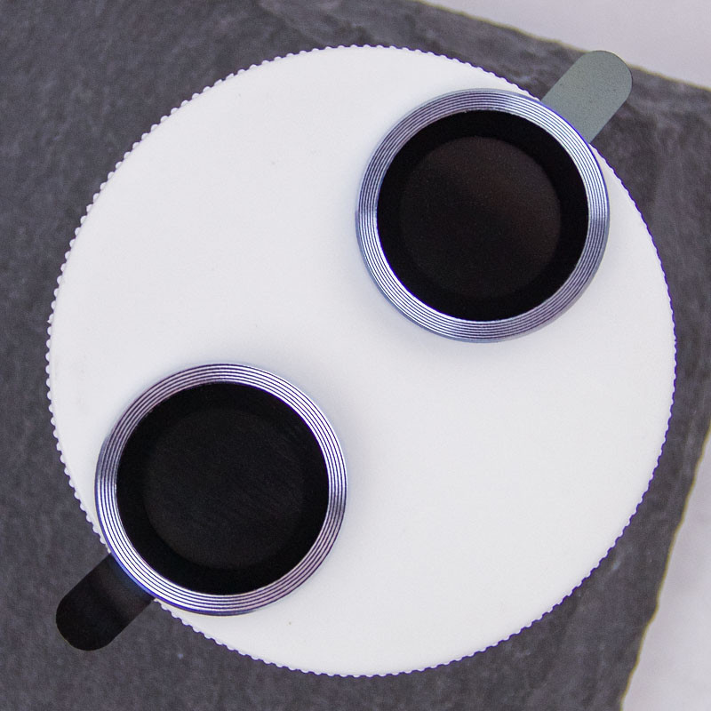 Захисне скло Metal Classic на камеру (у упак.) для Apple iPhone 15 (6.1) / 15 Plus (6.7) на малюнкі №2