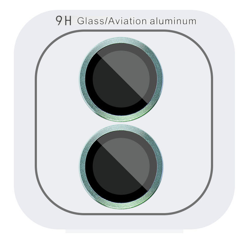 Захисне скло Metal Classic на камеру (у упак.) для Apple iPhone 16 (6.1) / 16 Plus (6.7) на малюнкі №1