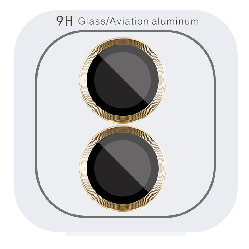 Захисне скло Metal Classic на камеру (у упак.) для Apple iPhone 16 (6.1) / 16 Plus (6.7) на малюнкі №1