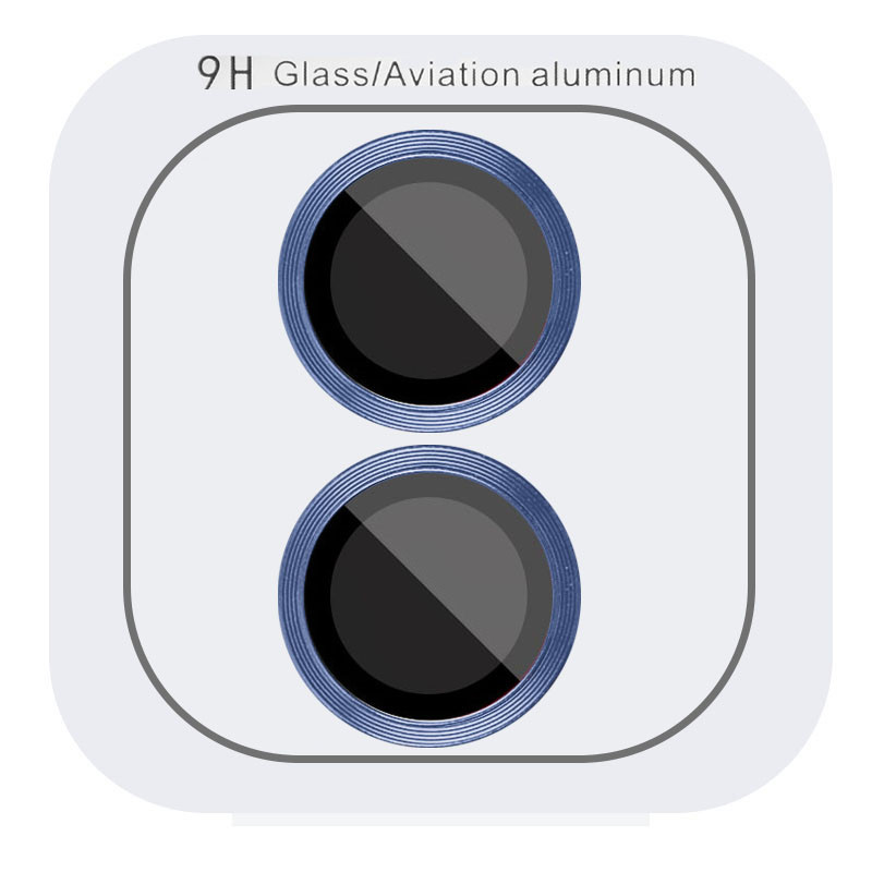 Захисне скло Metal Classic на камеру (у упак.) для Apple iPhone 16 (6.1) / 16 Plus (6.7) на малюнкі №1