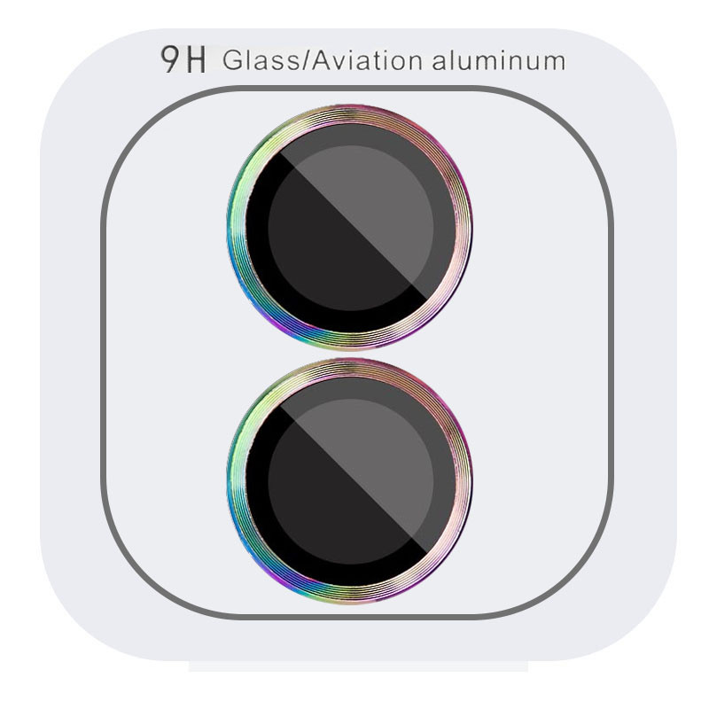 Захисне скло Metal Classic на камеру (у упак.) для Apple iPhone 16 (6.1) / 16 Plus (6.7) на малюнкі №1