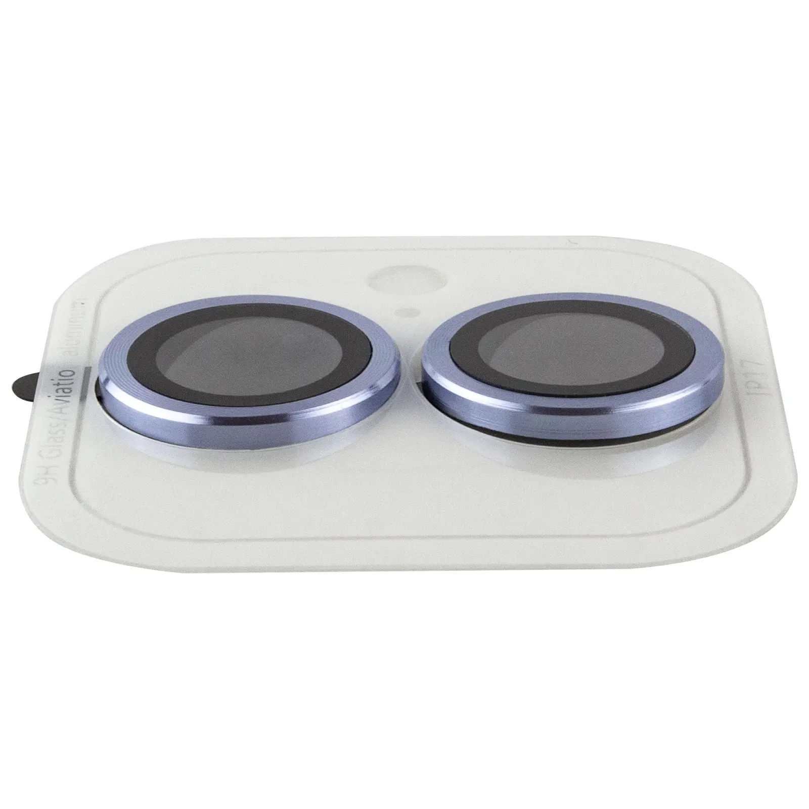 Захисне скло Metal Classic на камеру (у упак.) для Apple iPhone 17 (6.3"), Блакитний / Light Blue 2, Загартоване скло, купити оптом з доставкою