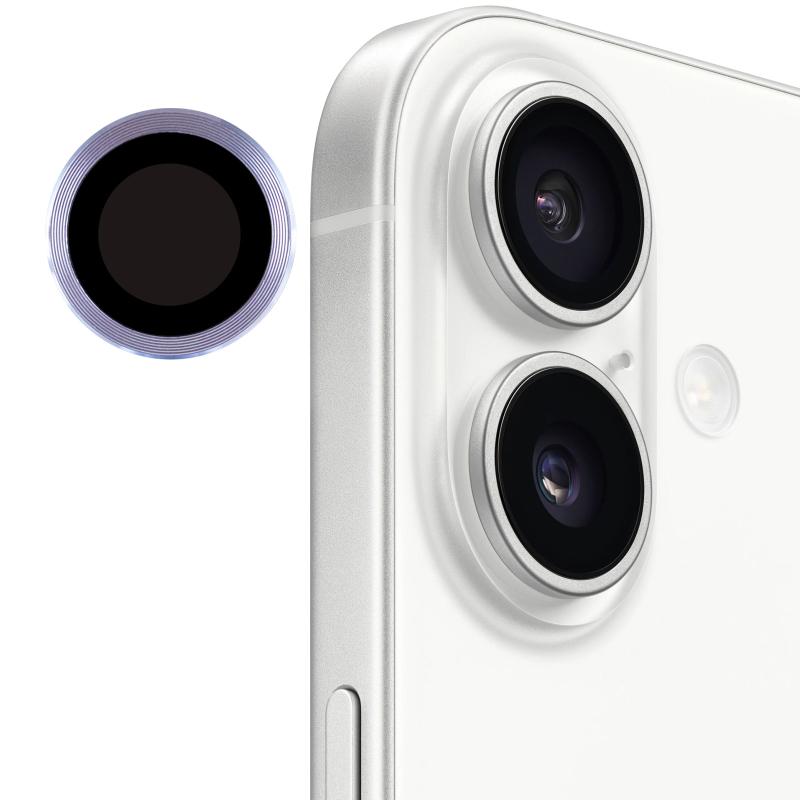 Захисне скло Metal Classic на камеру (у упак.) для Apple iPhone 17 (6.3) на малюнкі №4