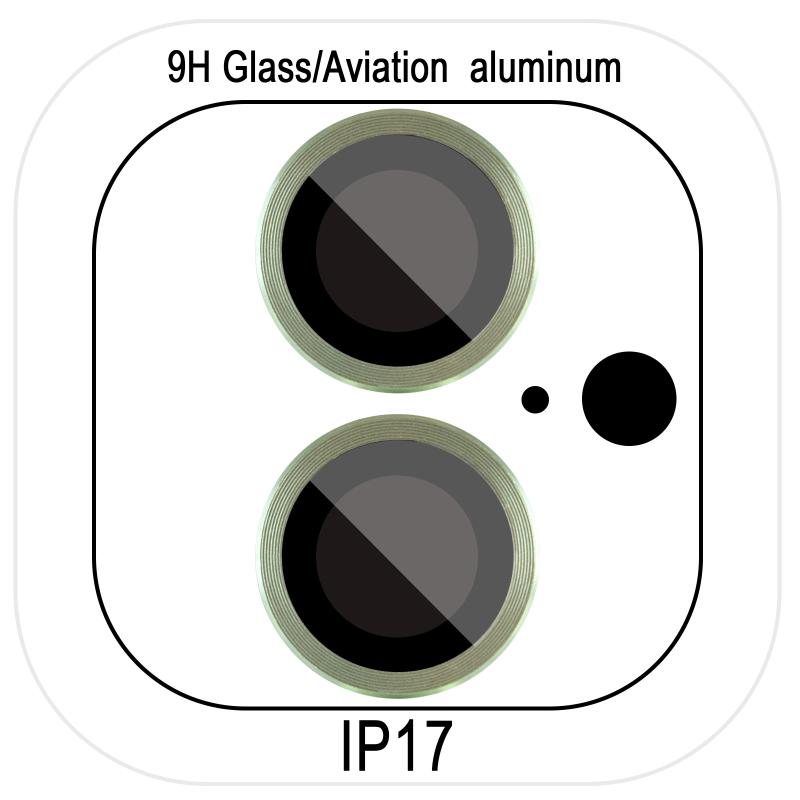 Захисне скло Metal Classic на камеру (у упак.) для Apple iPhone 17 (6.3) на малюнкі №1