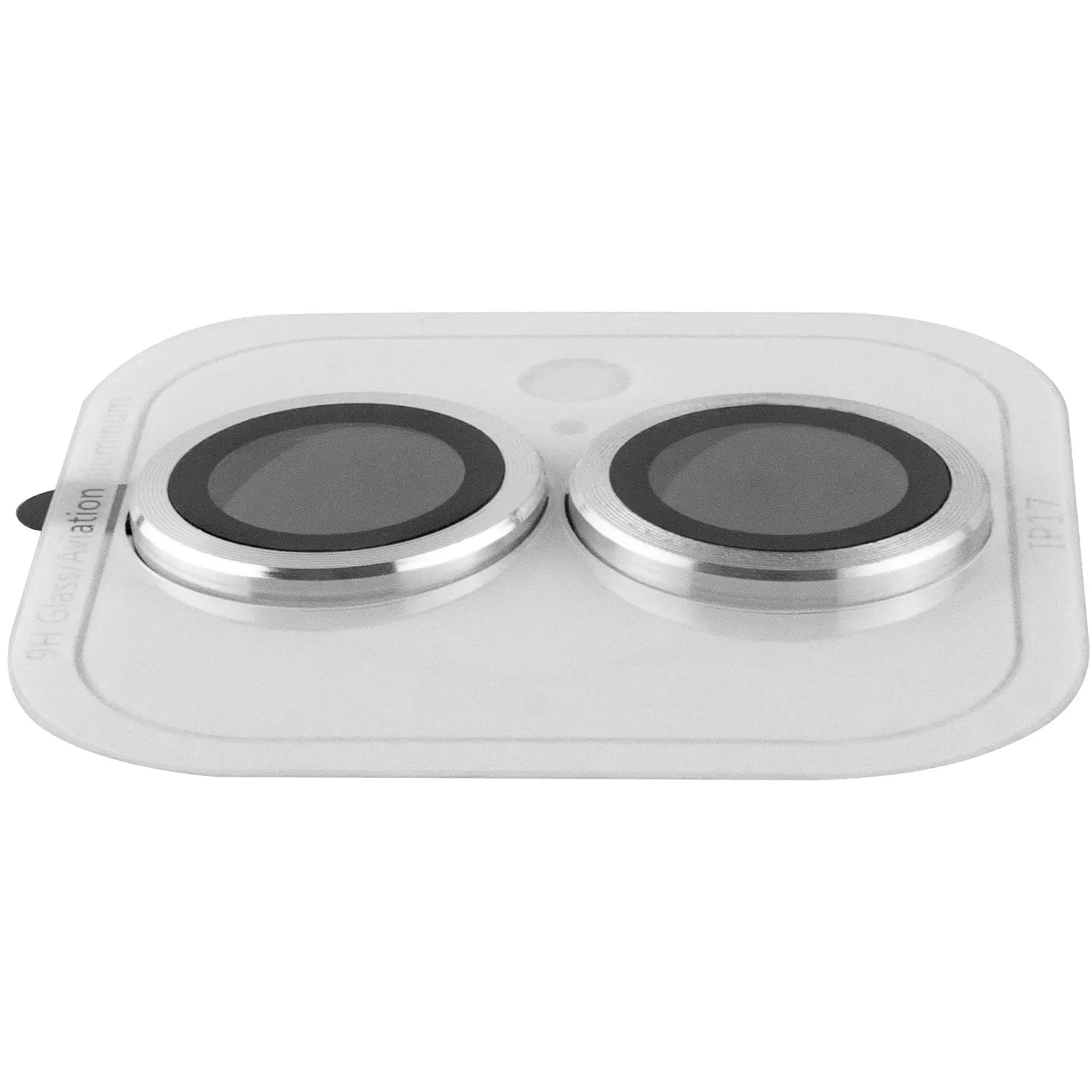 Захисне скло Metal Classic на камеру (у упак.) для Apple iPhone 17 (6.3"), Срібний / Silver 2, Загартоване скло, купити оптом з доставкою