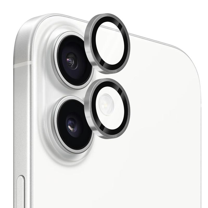 Захисне скло Metal Classic на камеру (у упак.) для Apple iPhone 17 (6.3) на малюнкі №6