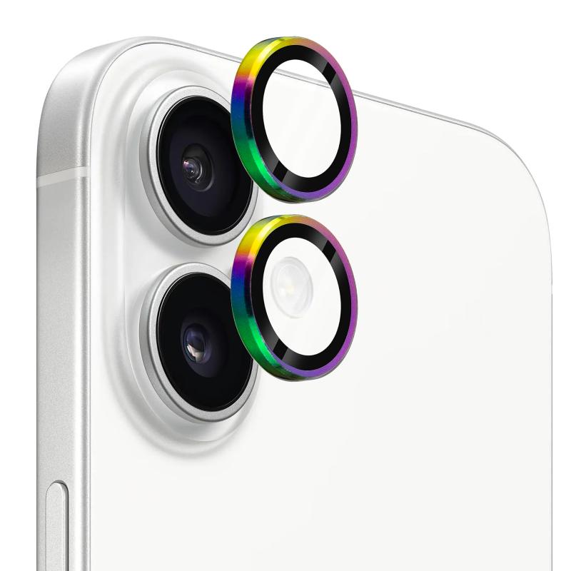 Захисне скло Metal Classic на камеру (у упак.) для Apple iPhone 17 (6.3) на малюнкі №6