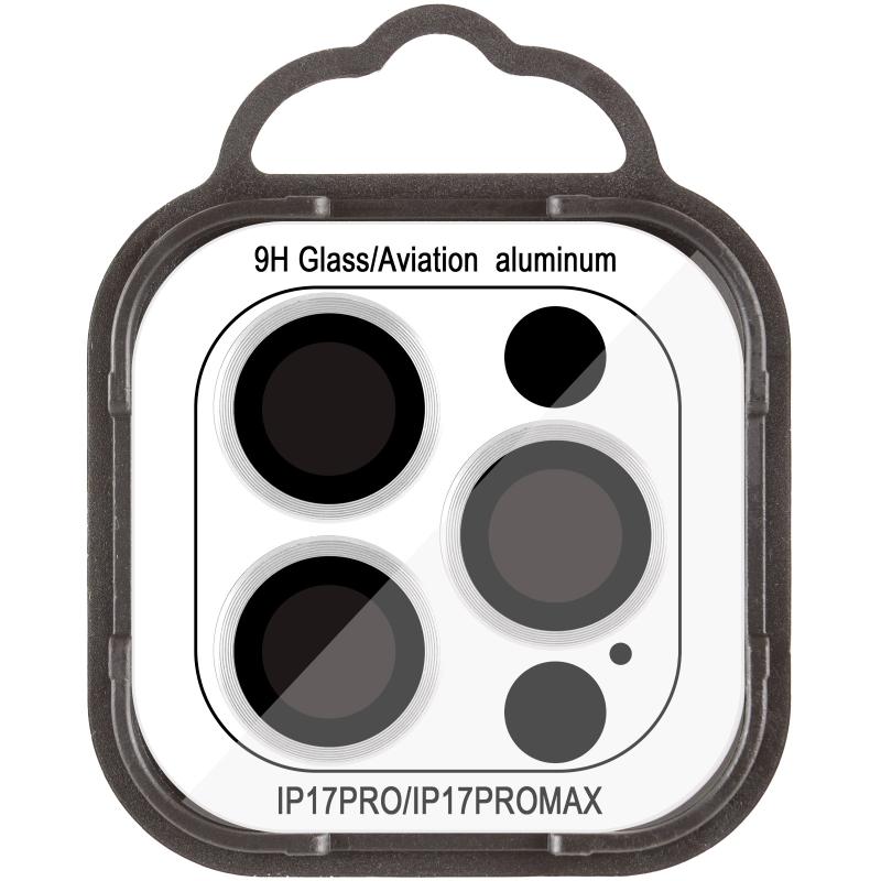 Захисне скло Metal Classic на камеру (у упак.) для Apple iPhone 17 Pro (6.3) / 17 Pro Max (6.9) на малюнкі №2