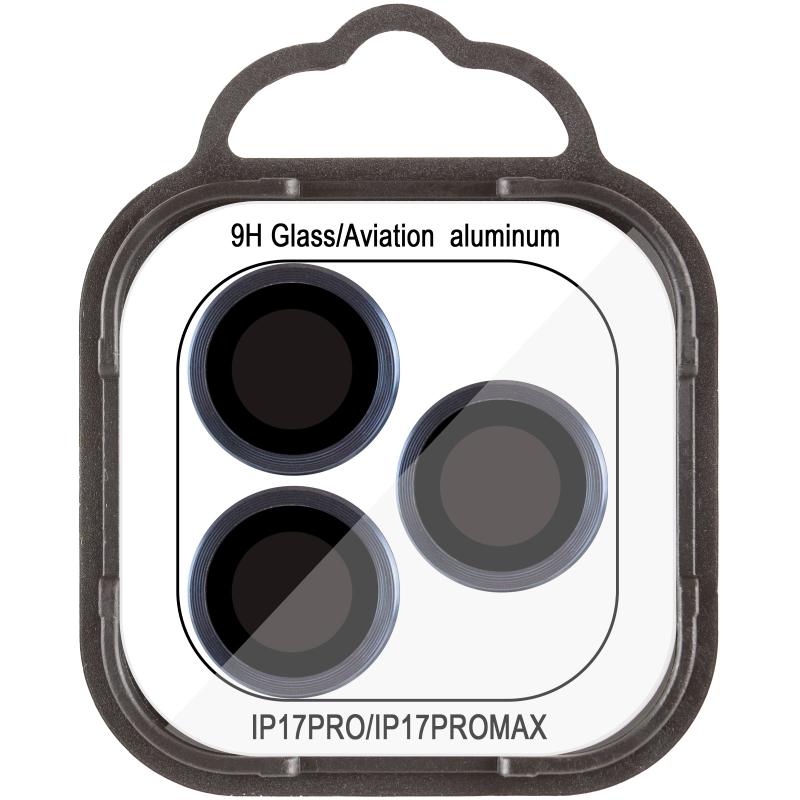 Захисне скло Metal Classic на камеру (у упак.) для Apple iPhone 17 Pro (6.3) / 17 Pro Max (6.9) на малюнкі №2