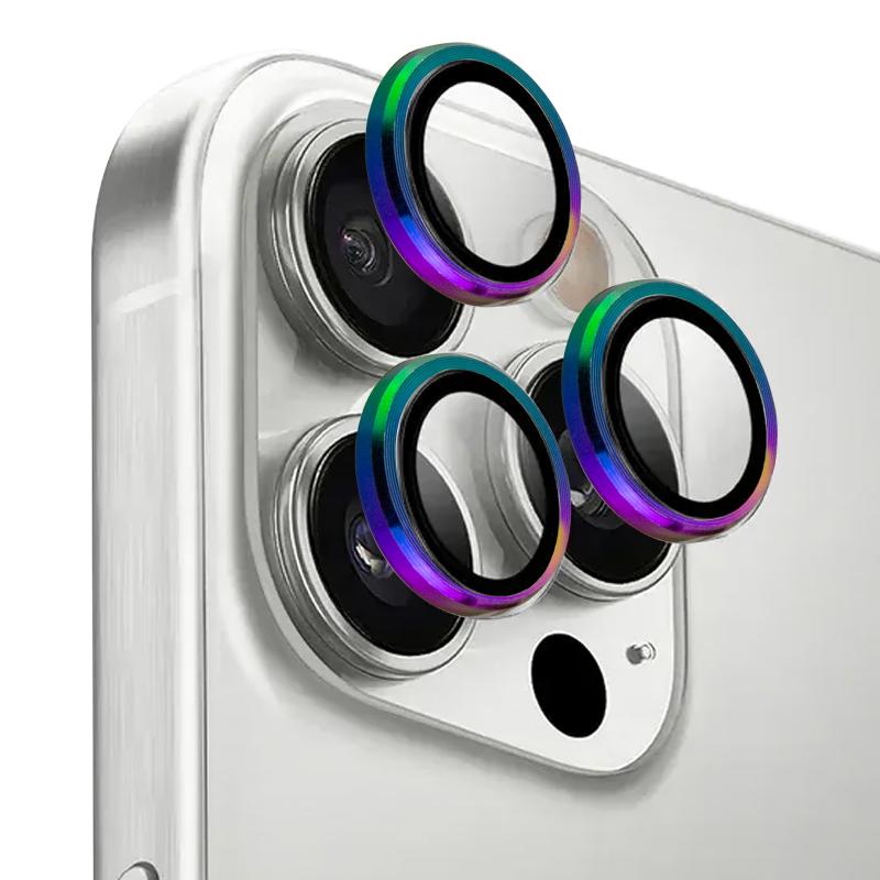 Захисне скло Metal Classic на камеру (у упак.) для Apple iPhone 17 Pro (6.3) / 17 Pro Max (6.9) на малюнкі №6